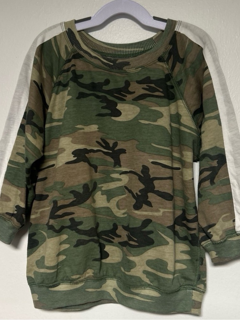 Acacia Honey Camo Long Sleeve Sweatshirt XXL Girls
